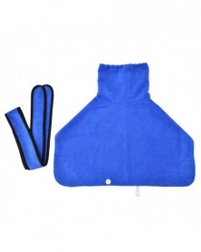 XS size-Blue-Dog Bathrobe...