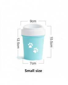 Green S-Dog Paw Cleaner Cup...