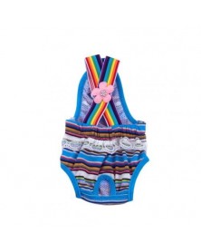 Striped Blue XS-1PC Pet Dog...