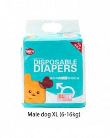 Male dog XL 6-16kg-10 PCs...