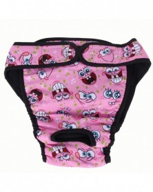 Pink-L size-Dog Diapers...