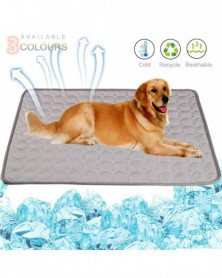 Pink-L-70X55cm-Dog Cooling...