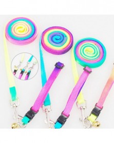 Leash Pet Harness Rainbow...