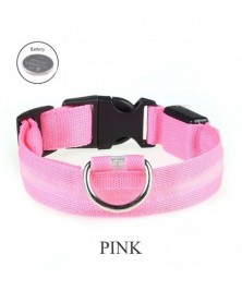 XL size-pink-Dog Collar...