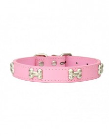 M size-Pink-Pet Dog Collar...