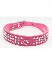 M size-4-Dog Collar PU...