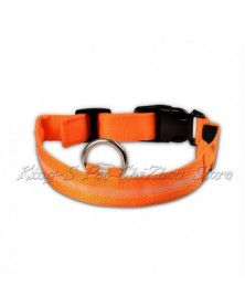 XL size-orange-Nylon LED...