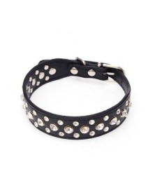 M size-black-Pet Rhinestone...