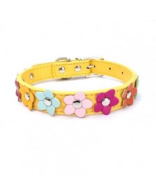 L size-Yellow-Pet Collar...