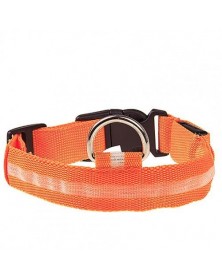 XL size-Orange-Nylon LED...