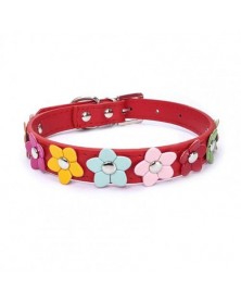 L size-Red-Pet Collar...