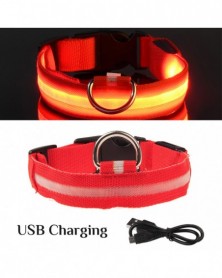 M(40-48cm)-Orange USB-Led...