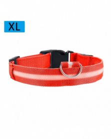 L size-Red-Dog Collar...