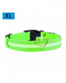 L size-Green-Dog Collar...