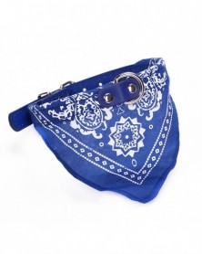 XL size-Blue-Dog Bandana...