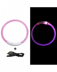 50CM-Pink-A-Dog Collar Led...