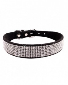 L size-Black-Pet Dog Collar...