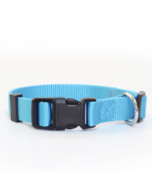 L size-sky blue-Dog Collar...