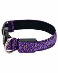 L size-Purple-LED Dog...