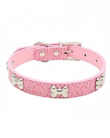 L size-Pink-Pet Necklace...