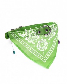 XL size-Green-Dog Bandana...