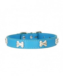 S size-Blue-Pet Dog Collar...