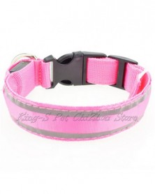 L size-Pink-Reflective Dog...