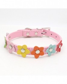 51x2.5CM-Pink-Flowers Pet...