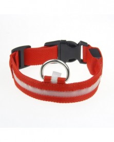 Battery M-Red-Nylon LED Pet...