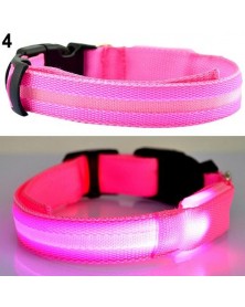 L size-Pink-Nylon LED Light...