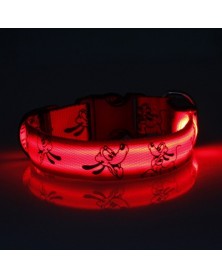 L 48-60cm-Red-Dog Collar...