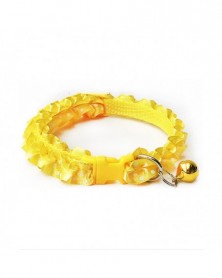 C yellow-Dog Collar Bell...