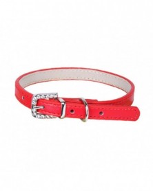 S size-Red-Pet Necklace...