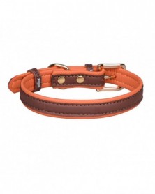 L size-Brown-Pet Collar...