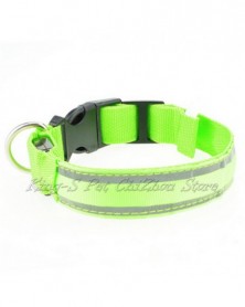 L size-Green-Reflective Dog...