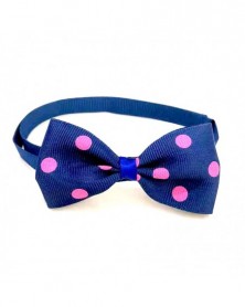 15-Dog Bow Tie Kawaii Dots...