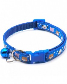 blue 3-Dog Collar Leopard...