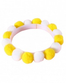 M size-Yellow-Pet Collar...