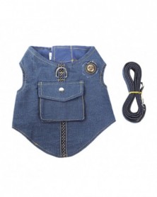 L size-SL - Pet Dog Denim...