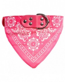 L size-Hot Pink-Printed PU...