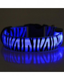 XL size-Blue-LED Dog Collar...