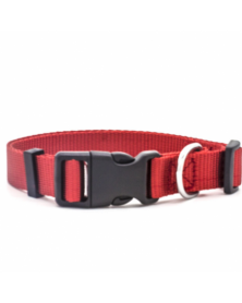 M size-Red-Dog Collar with...