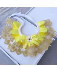 M size-Yellow-Pet Collar...