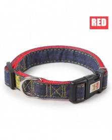 2.5cm-RED-dog collar...