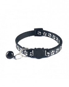 Black-1pcs Cute Pet Collars...