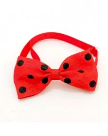 12-Dog Bow Tie Kawaii Dots...