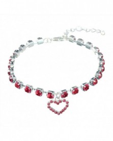 L size-Pink-Pet Necklace...