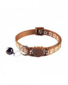 Brown-1pcs Cute Pet Collars...