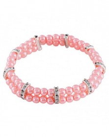 L size-Pink-Fashion Pearl...