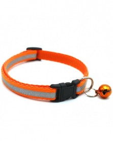 Orange-12 Colors Pet Collar...